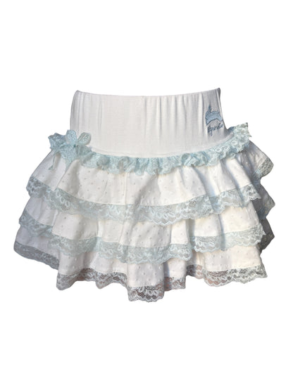 Baby Blue Ruffle Skirt
