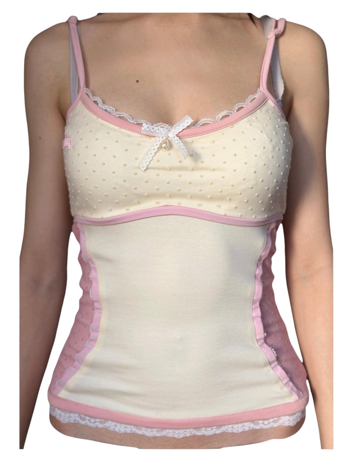 Creamy Pink Cami Top