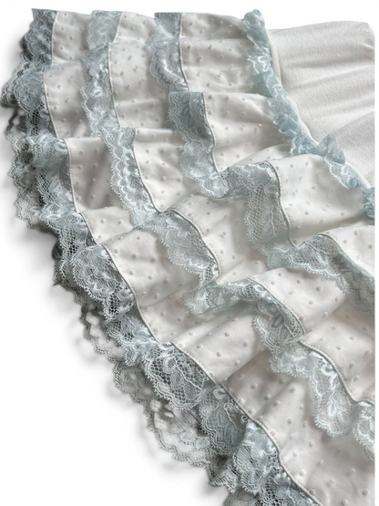 Baby Blue Ruffle Skirt