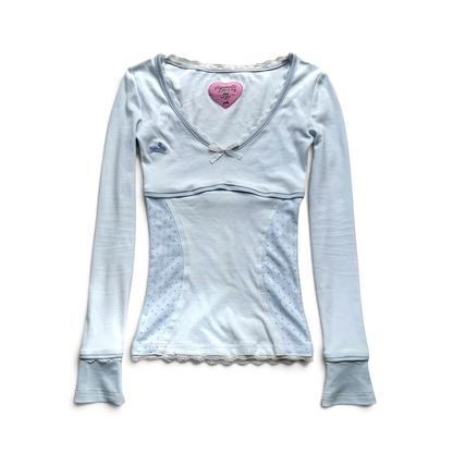 Baby Blue Fitted Longsleeve
