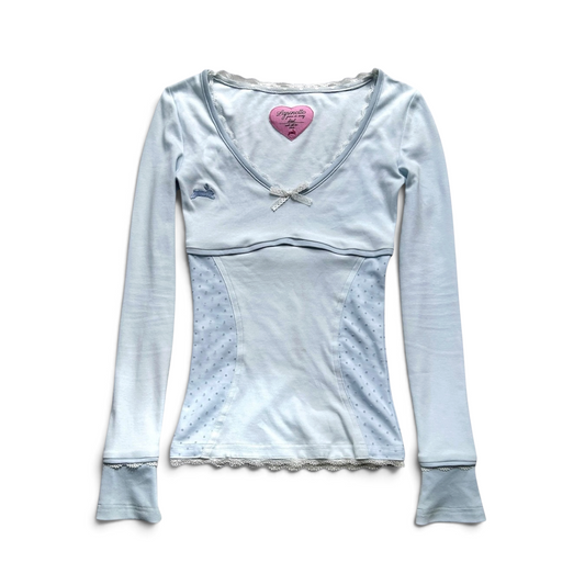 Baby Blue Fitted Longsleeve